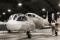 The Convair NC-131H Total In-Flight Simulator, or TIFS, featured a second cockpit on the nose, turboprop engines, additional vertical stabilizers on the wings. This aircraft could behave and approximate the handling characteristics of different aircraft. A safety crew, who could take over in case of emergency, sat in the normal cockpit. The NC-131H was used to study how large aircraft would handle during takeoffs and landings. First flown in the late 1960s, the aircraft was retired to the National Museum of the US Air Force in November 2008.