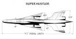 The Convair Super Hustler had to be small because it was to be launched from below a B-58 Hustler. It had to be fast to deliver its payload without being intercepted. And it had to fly high to reach supersonic speeds and to avoid detection. Small, fast, and high-flying were characteristics that also made the aircraft a logical candidate for a reconnaissance platform to replace the Lockheed U-2.