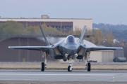  F-35A AF-3 Taxis For Its Eighth Flight
