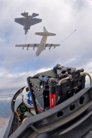   First Aerial Refueling For F-35C