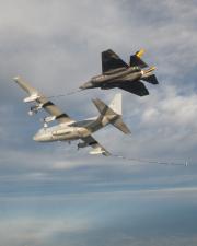 First Aerial Refueling For F-35C