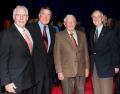 Past presidents of Lockheed Martin Aeronautics and General Dynamics attended the delivery ceremony, including (left to right) Ralph Heath, Dain Hancock, Herb Rogers, and Gordon England.