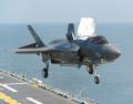 12 August 2013: F-35B BF-1 and BF-5 land on the USS Wasp (LHD-1) for a second session of shipboard testing called Development Testing II.