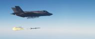 30 October 2013: The F-35 program executed its first live-fire launch of a guided air-to-air missile over the test range off the California coast. The AIM-120 AMRAAM was launched from F-35A operating from the F-35 Integrated Test Facility at Edwards AFB, California. The pilot, Air Force Capt. Logan Lamping, launched the AIM-120 from the F-35’s internal weapon bay against an aerial drone target. The drone was identified and targeted using the aircraft’s mission systems sensors. After launch, the missile successfully acquired the target and followed an intercept flight profile.