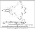 The results of that study showed that the 3BSD design was significantly lighter than the SERN nozzle. Moreover, the design also showed superior propulsion performance in all modes. The Lockheed ASTOVL/JAST team formally changed from the SERN nozzle to the 3BSD in 1995. The 3BSD was subsequently included in the ASTOVL Configuration 141 – the original canard delta design of what evolved into the X-35. 