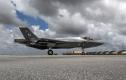 An F-35A Lightning II pilot taxis across the flightline on Eglin AFB, Florida, on 28 May 2014. The Air Force welcomed its first full F-35A joint strike fighter training squadron with the arrival of the 26th and final jet assigned to the 33rd Fighter Wing at Eglin.