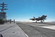 F-35C First Carrier Landing