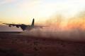 Leaving a trail of dust in its wake, an MC-130J Commando II Special Operations tanker crew took off in April 2015 at Melrose Air Force Range in New Mexico. The aircraft’s crew demonstrated its capability to take off, land, and perform airdrops in remote areas during a joint exercise.