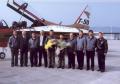19 February 2003: The T-50 flight test team celebrates the first supersonic flight.