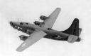 Development of a B-24 bomber variant better-suited to Navy requirements began in 1943. The Consolidated PB4Y-2 Privateer retained the B-24’s wing and landing gear, but featured a lengthened fuselage and a single tail. On 23 April 1945, PB4Y-2 crews from VPB-109 launched a Bat self-guided weapon against Japanese ships off the coast of Borneo. This was the first combat use of the only radar-guided homing glide bomb to be used in World War II. The Coast Guard also flew a small number of PB4Y-2s until 1952. Thirty-four RY-3 aircraft, the transport version of the Privateer, were built.