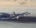 11 March 2001: Raptor 05 is ferried to Edwards AFB by Maj. Brian Ernisse.