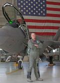 6 April 2012: Lockheed Martin test pilot James Brown becomes the second Raptor pilot to record 1,000 flight hours. His milestone flight occurs at Edwards AFB.