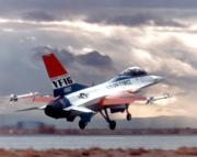 <p>Phil Oestricher narrates Flight 0 of the General Dynamics YF-16 fighter prototype, which came on 20 January 1974 at Edwards AFB, California. Oestricher was the test pilot.</p>
