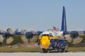 With all engines running, the crew of Fat Albert gets ready to taxi out for its final JATO launch at NAS Pensacola, Florida, on 14 November 2009.