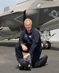 25 May 2011: Lockheed Martin Chief Test Pilot Al Norman Is Lightning 22.