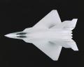 October 1987: A new configuration for the YF-22 with a diamond wing and four tails (Configuration 614) is selected.