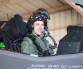 23 March 2012: US Air Force test pilot Lt. Col. George Schwartz became the thirty-fourth pilot to fly the F-35 when he took off from Edwards AFB, California, for a 1.2-hour mission on F-35A AF-3 Flight 103.