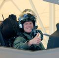 1 June 2012: US Air Force Maj. Brent Reinhardt became the thirty-eighth pilot to fly the F-35 with a 1.6-hour mission at Edwards AFB, California. The check flight marked F-35A AF-6 Flight 81.