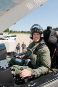 29 June 2012: US Marine Corps Maj. Jon Ohman qualified as the most recent F-35 pilot at NAS Patuxent River, Maryland. The 1.8-hour check flight marked F-35C CF-2 Flight 115.
