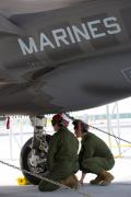 With the help of instructional guidelines from the F-35 program office, maintenance personnel at VMFA-121 are playing a key role in institutionalizing maintenance of the F-35 for the US Marines Corps. 