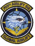 The 709th Airlift Squadron (709 AS) is part of the 512th Airlift Wing at Dover Air Force Base, Delaware.