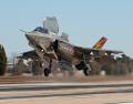 23 March 2013: BAE test pilot Peter Wilson performed the first slow landing in an F-35B with external stores. The flight—BF-1 loaded with a centerline gun pod and six wing pylons, including two pylons loaded with AIM-9X missiles—occurred at NAS Patuxent River, Maryland.