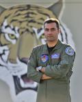 Lt. Col. Evangelos Tzikas, commander of 335 Squadron at Araxos AB, Geece.